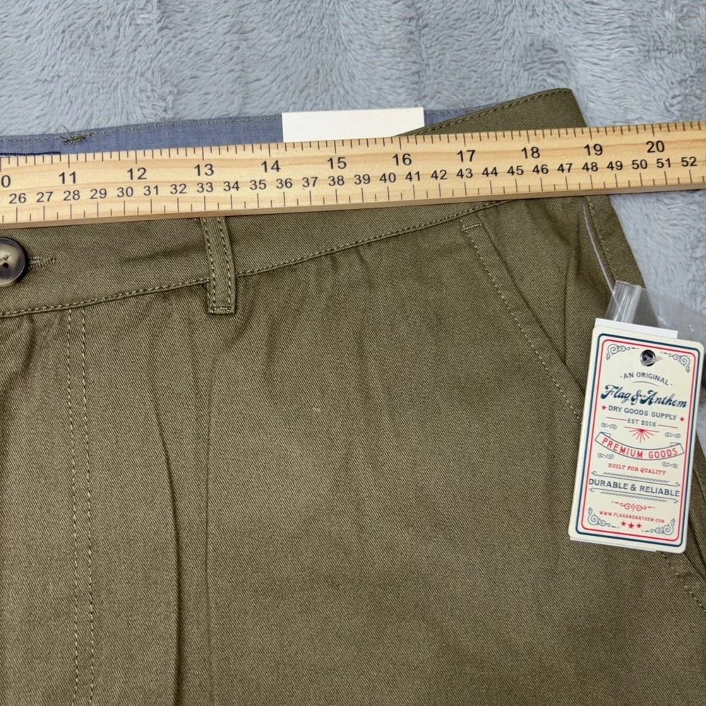 Flag & Anthem 36x30 Men's Pants Nashville Straight Stretch Olive‎ NWT